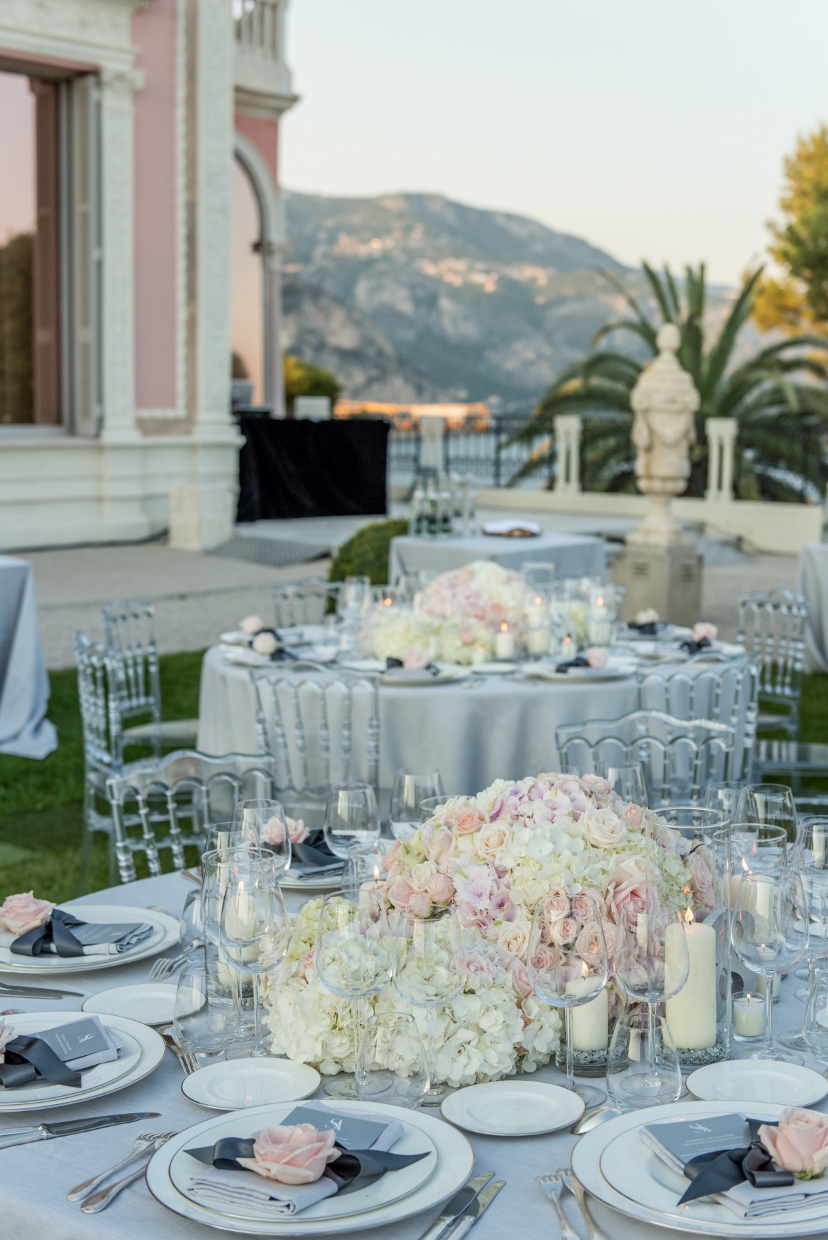 Our Receptions In Pictures Villa Et Jardins Ephrussi De The Wedding Planners Monaco