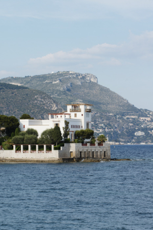 Villa Kérylos vue de la plage, © Colombe Clier Centre des monuments nationaux 2016