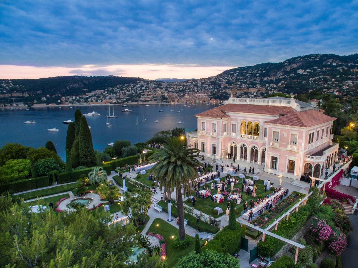 Nos réceptions en images Villa et Jardins Ephrussi de Rothschild Palais de la côte d'Azur Nos réceptions en images Villa et Jardins Ephrussi de Rothschild Palais de la côte d'Azur