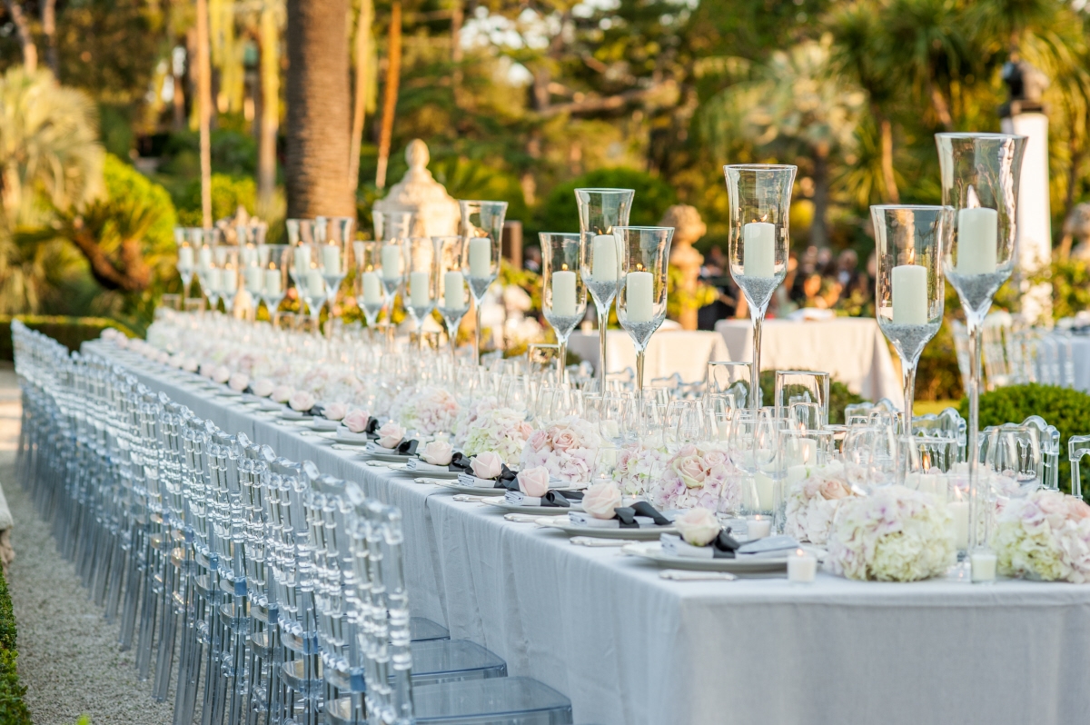 Our Receptions In Pictures Villa Et Jardins Ephrussi De Rothschild The Wedding Planners Monaco